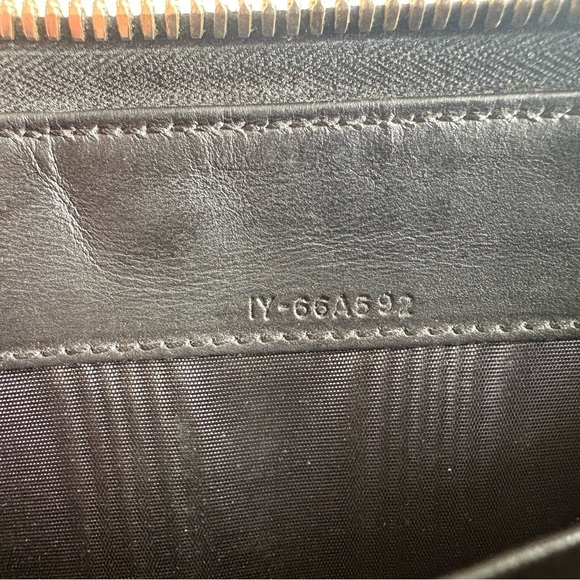 Salvatore Ferragamo Gancini canvas zip long wallet - Picture 8 of 8